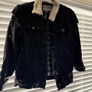 The People Vs. Checkered Sherpa Jacket